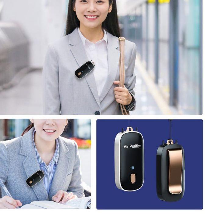 ♙ Kalung Air Purifier Clip K7 / Necklace & Clip Air Purifier 2 in 1 ✭
