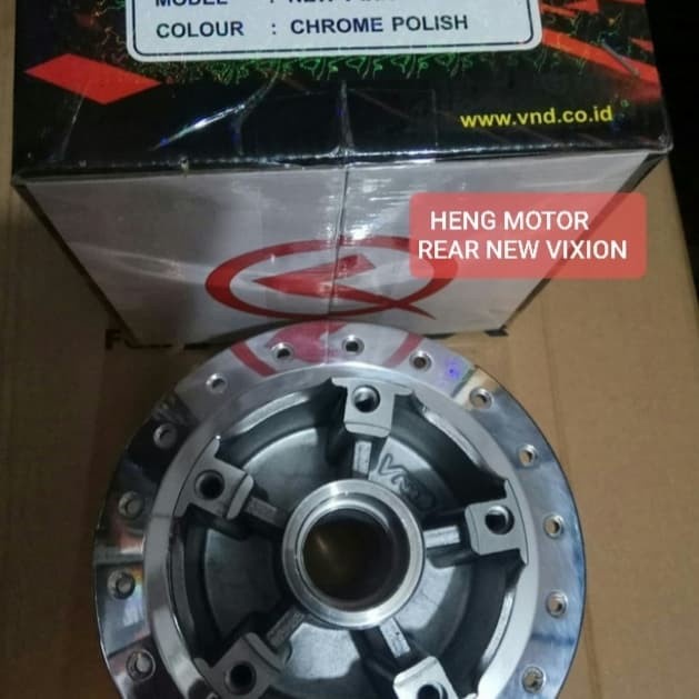 Tromol Belakang New Vixion VND Crome polish Tromol Blkg Vixion new