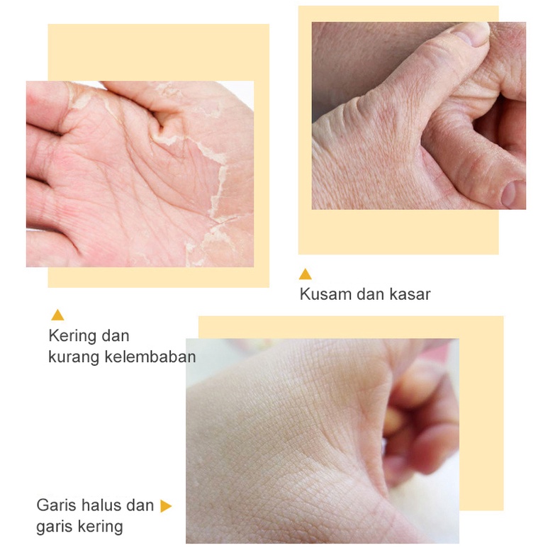 Whitening Hand Cream Chamomile Krim Tangan Krim Tangan 200ml Pemutih Pelembab Krim Tangan Anti Penuaan Kering Halus Moisturizing Nourishing Fragrance