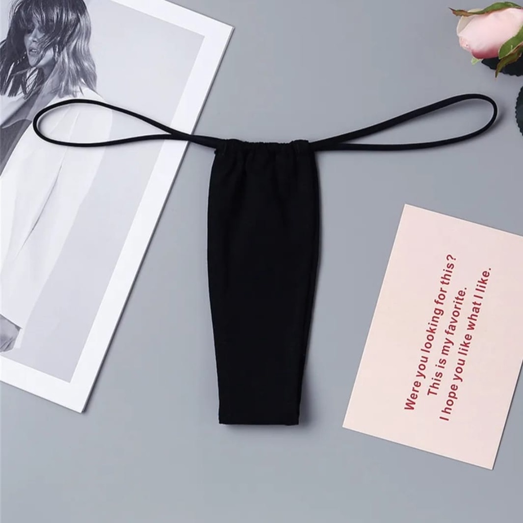 HOT DEALS G STRING THONG SEXY KOREAN / CELANA DALAM WANITA SEKSI KOREAN MODEL G STRING GTK003