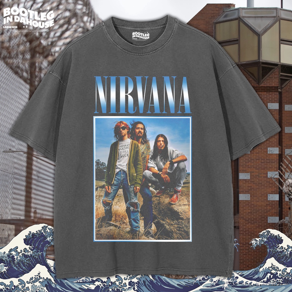 NIRVANA Oversize T-shirt / Kaos Oversize NIRVANA