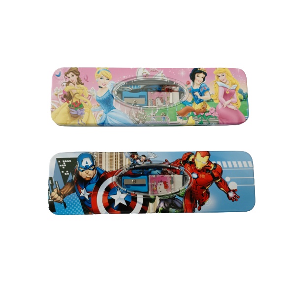 

Tepak Kaleng Fancy Karakter + Isi Alat Tulis - K&T-6639