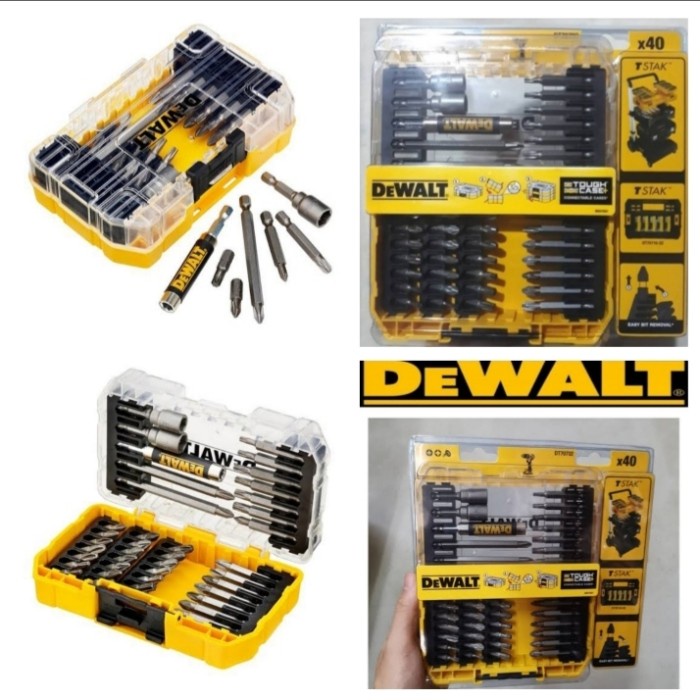 Terlaris Bor Mata Obeng Set Dewalt Dt70702-Qz Screw Driving Set 3Pc Dewalt