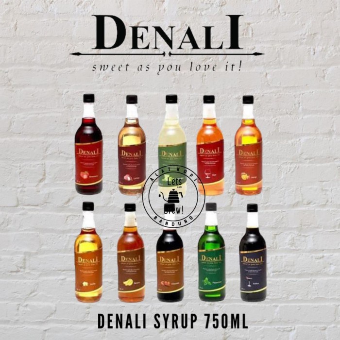 

Denali Syrup 750Ml Untuk Kopi