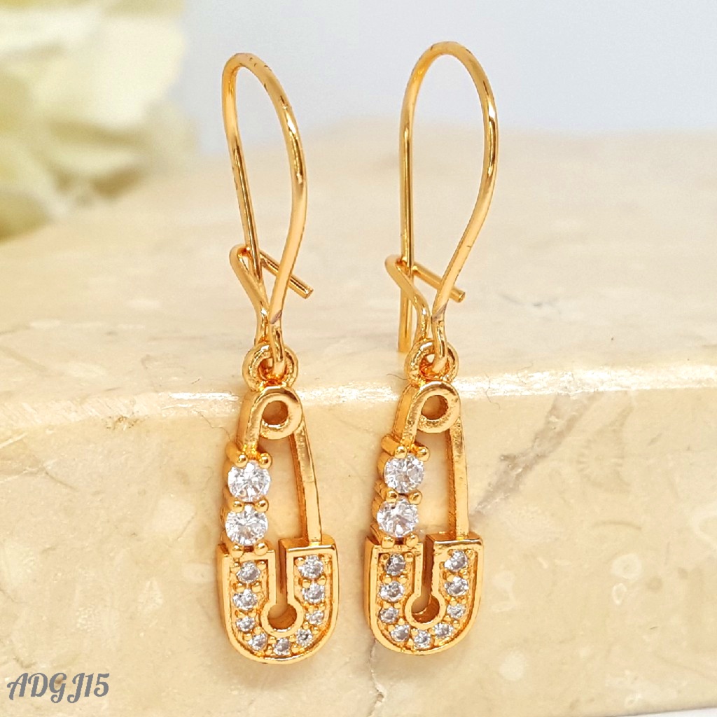 PGX Anting Xuping Wanita Aksesoris Fashion Perhiasan Lapis Emas Premium - P064