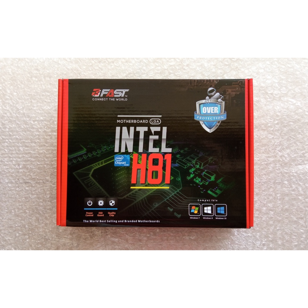 Motherboard FAST H81 LGA 1150 B85 B85M H81M support SSD M.2 NVME HDMI USB 3.0 Front Baru Garansi 1 T