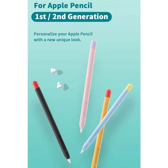 APPLE PENCIL GEN 2 SILICONE CASE WITH DOUBLE TAP HOLE SKIN COVER