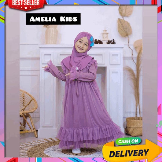 Baju Gamis Anak Ank Gamus Anak2 Syari Pakaian Set Hijab Kekinian Gamis Anak Stelan Buju Setelan Leba