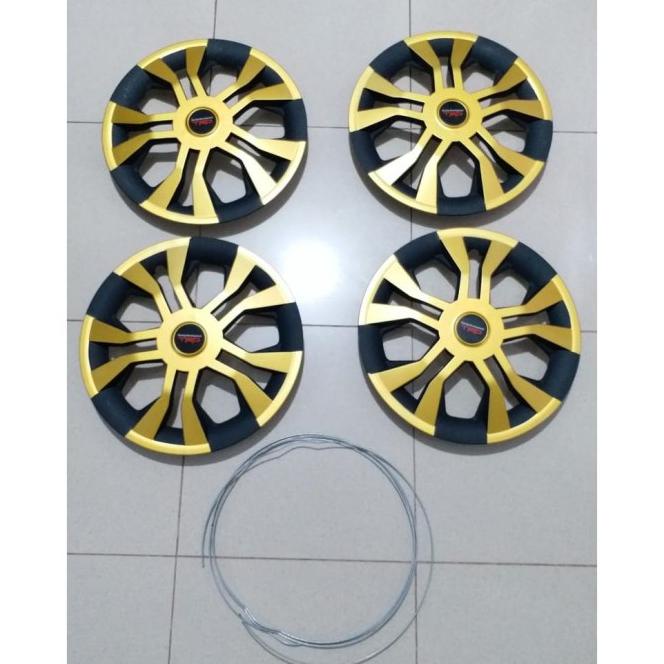 Dop Velg/Cover Velg Racing Ring 13/14 Mobil Calya Sigra