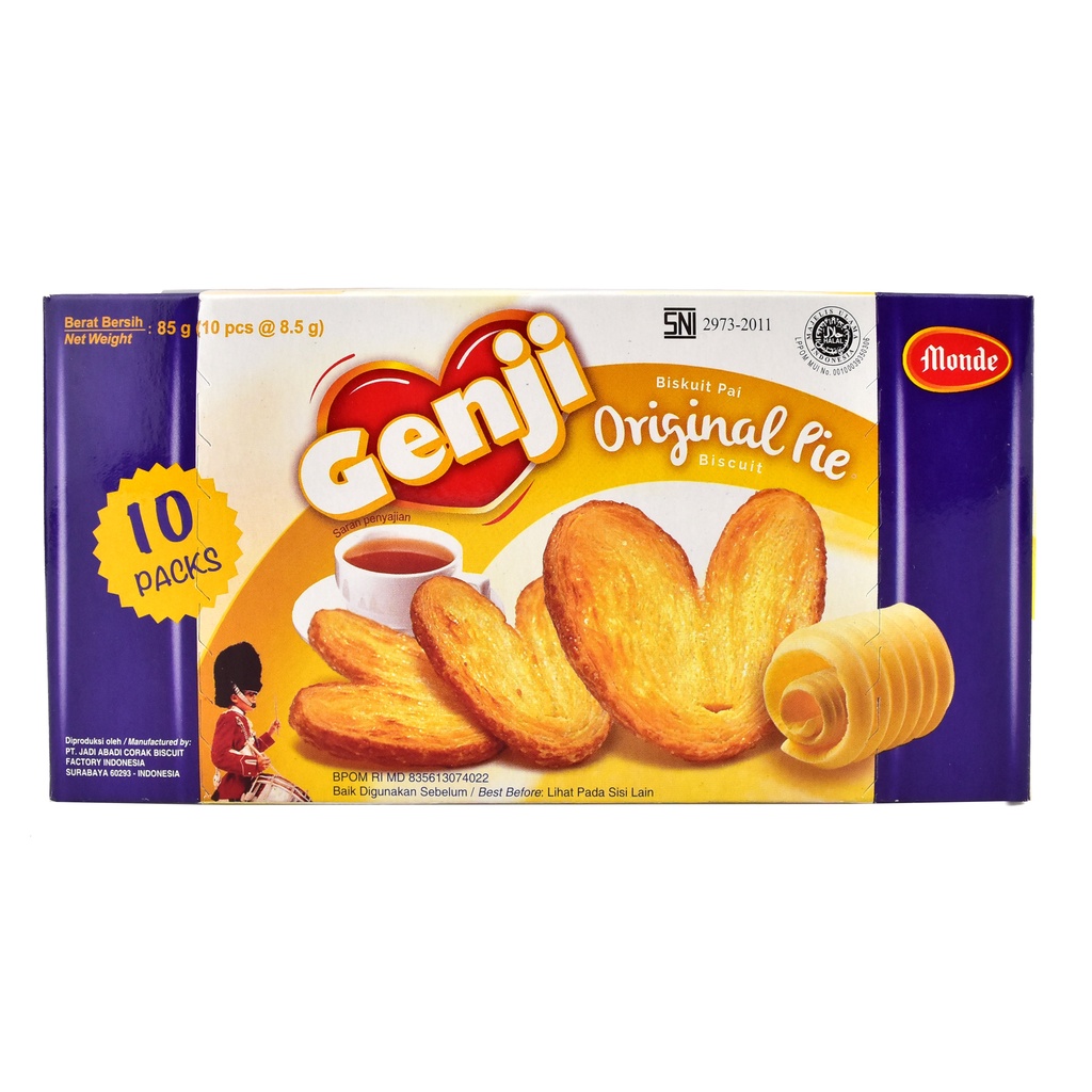 

BISKUIT MONDE GENJI PIE BOX 85 GR