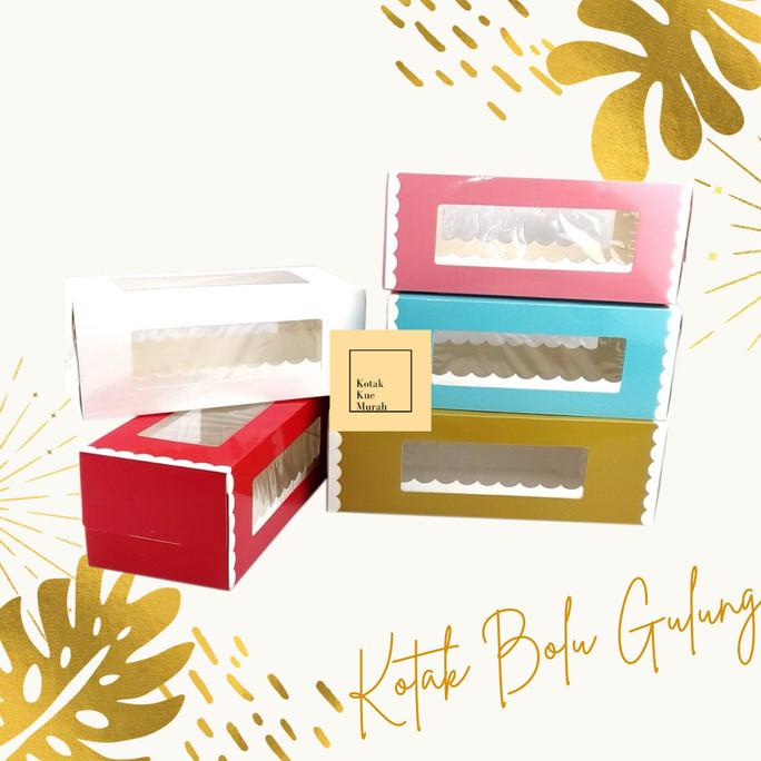 

Dus Bolu Gulung Roll Cake Box, Box Kue Brownies Kukus recomended