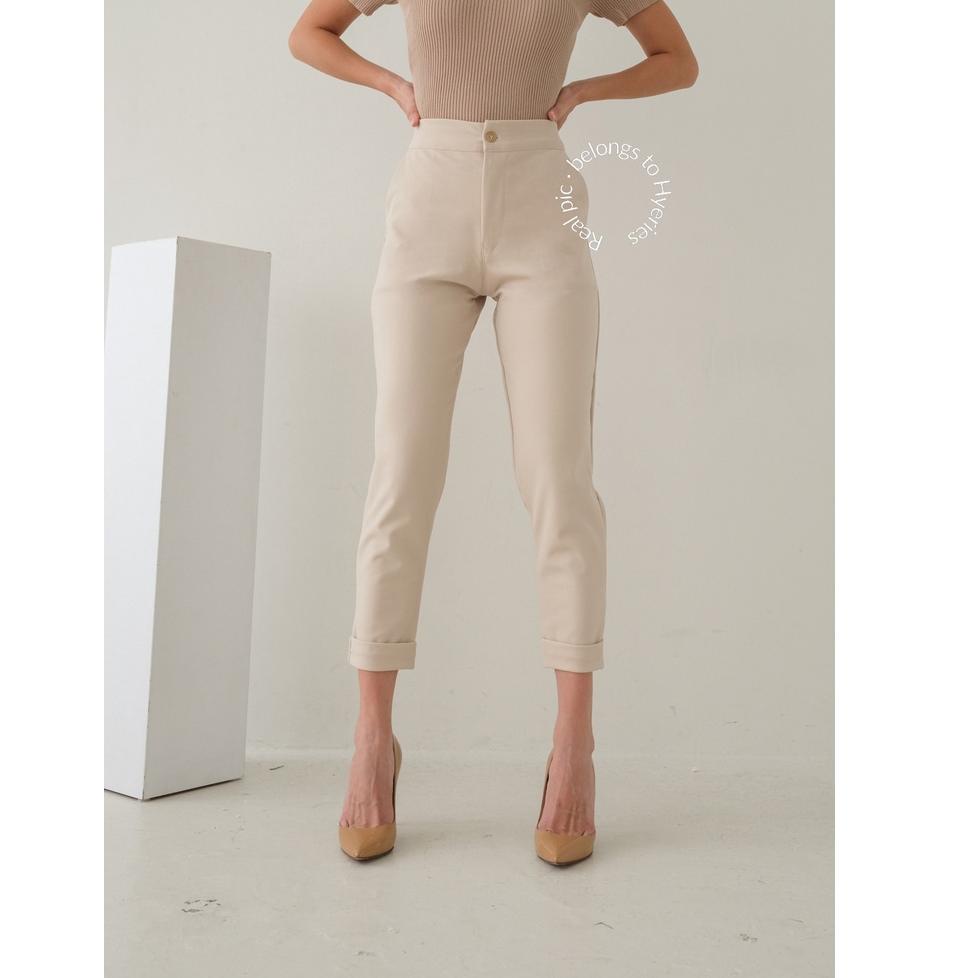 SPECIAL PRICE HYERIES COMFY +++ Haneul Highwaist Pants / Celana Panjang Wanita / Ankle Pants / Celan