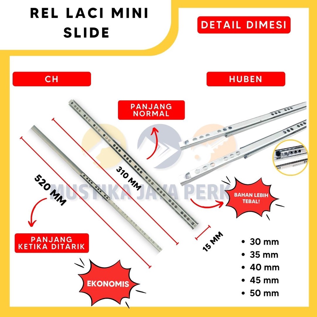 Rel Laci Mini Slide Lemari Kecil Minimalis Murah