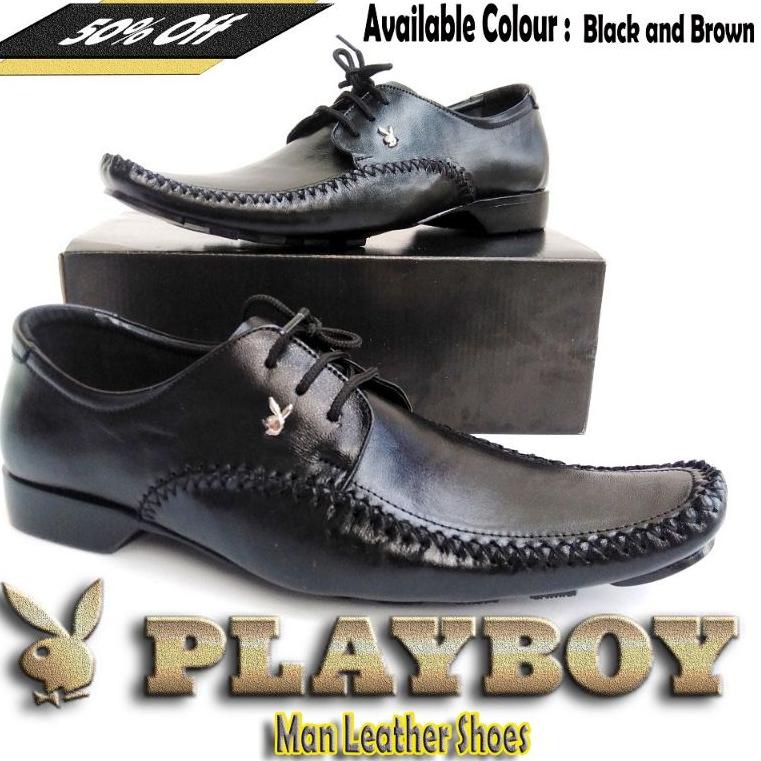 MURAH BANGET 100% ORIGINAL PLAYBOY SEPATU PANTOFEL KULIT KERJA PRIA MURAH FORMAL KANTOR DINAS