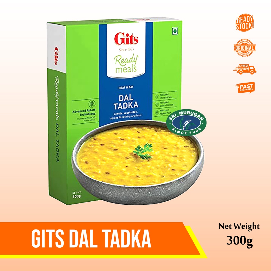 

GITS READY MEALS DAL TADKA 300g