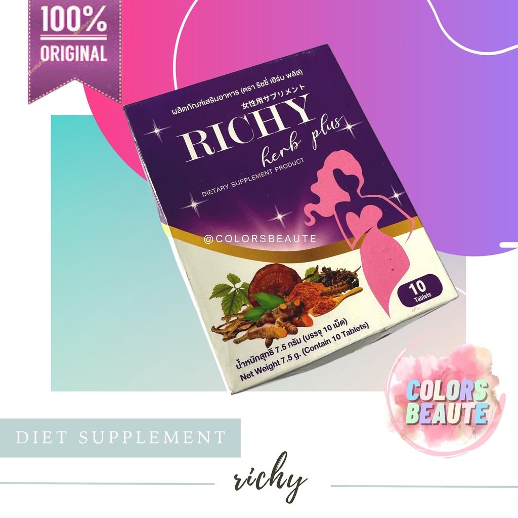 Richy Herb Plus Dietary Supplement Product / SUPLEMENT DIET / PELANGSING