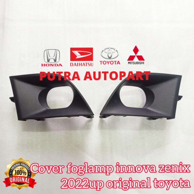 cover foglamp innova zenix 2022up original toyota