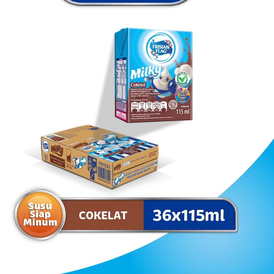 

➭ Frisian Flag UHT Susu Cokelat 36 x115 mL ➣