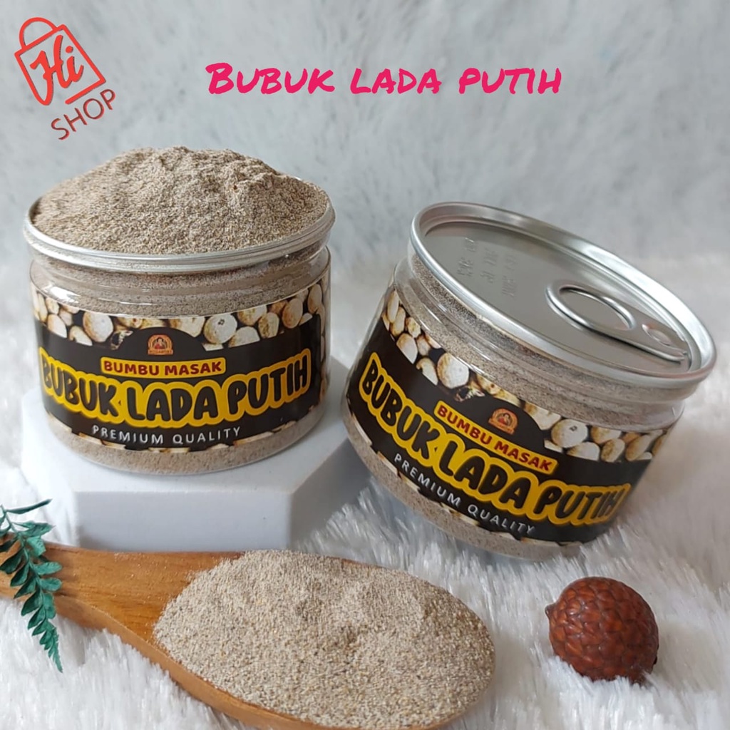 

Can Rempah Lada Putih Bubuk Merica Bubuk Pure Ground White Pepper Kualitas Premium