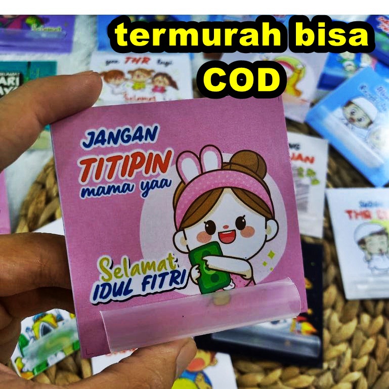 

BISA COD Amplop / Angpau THR / Lebaran / Imlek / Syukuran Amplop Sedotan Viral Paling Murah / Lucu / Unik murah viral