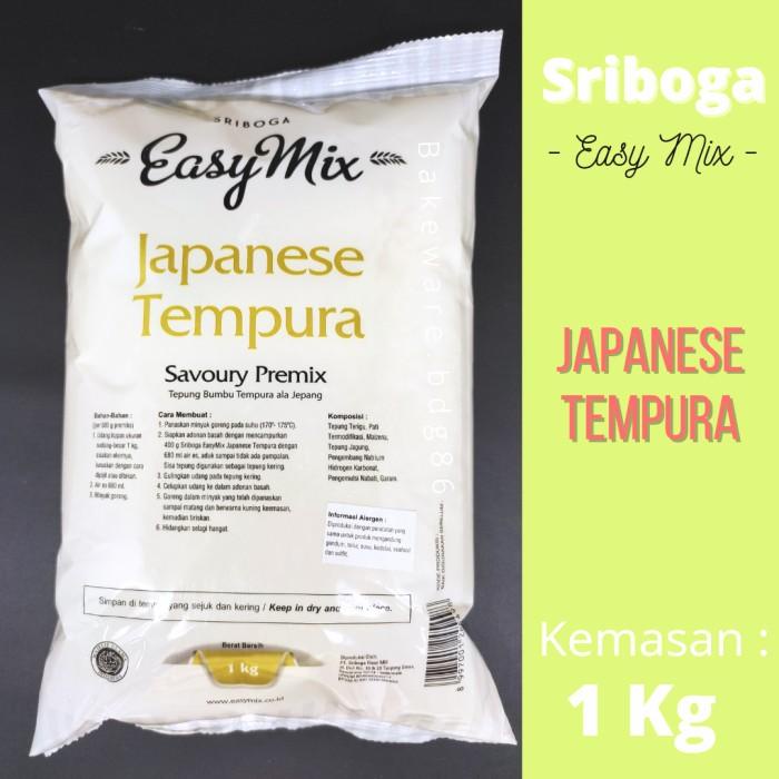 

Best Seller Sriboga Easy Mix Japanese Tempura 1 Kg Tepung Premix Tempura