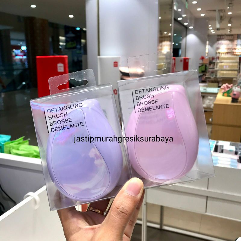 DETANGLING HAIR BRUSH MINISO SISIR MINISO SISIR BULAT MINISO