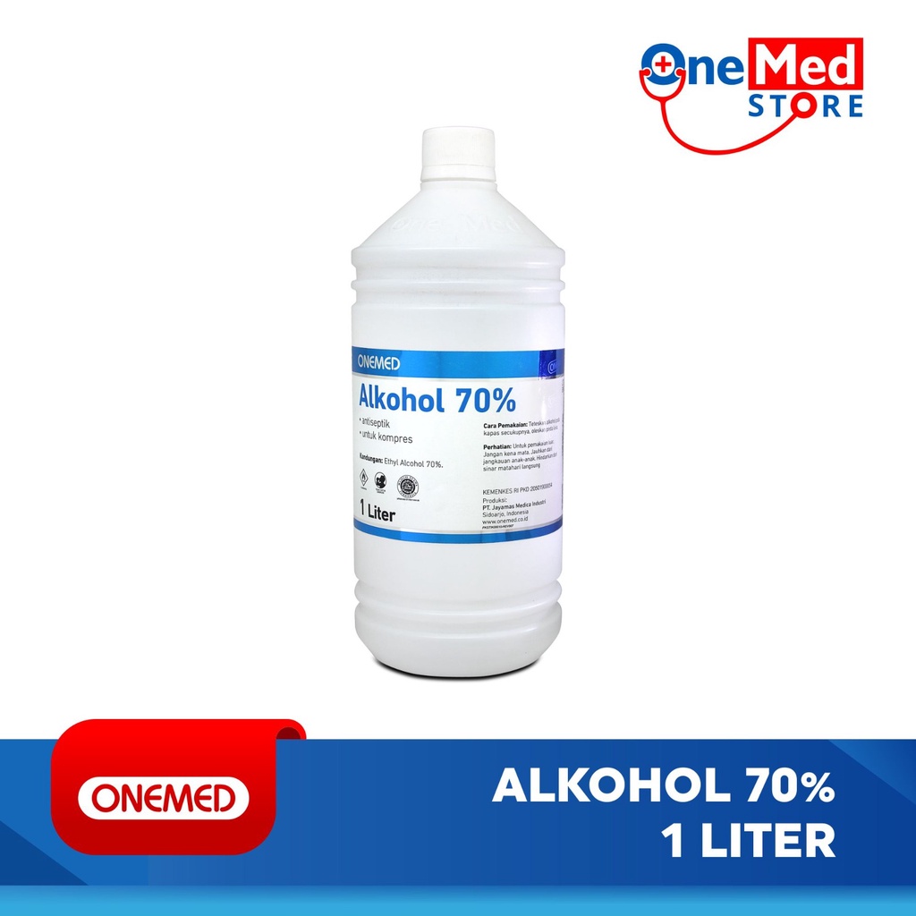 Onemed Alkohol 70 Persen 1 Liter