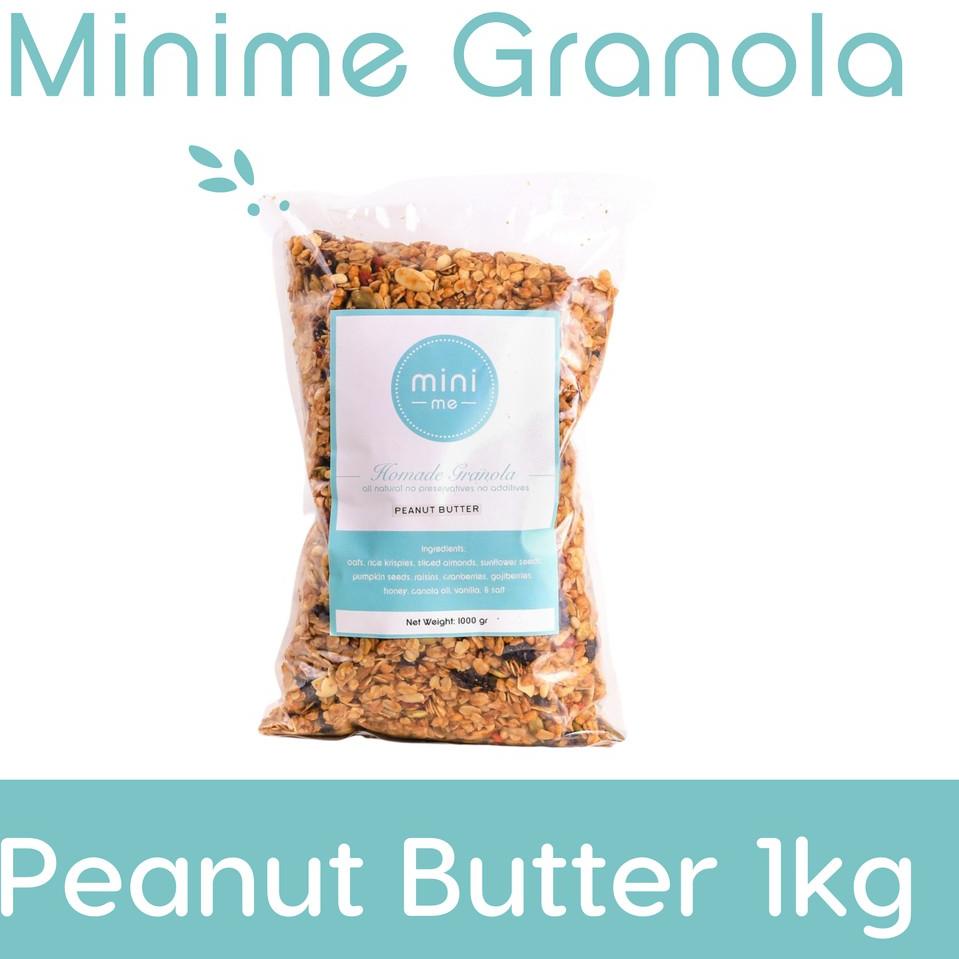 

➭ MINIME Granola Peanut Butter 1kg ♥