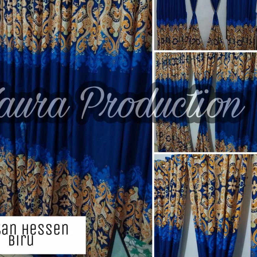 ♡ (COD) Gorden Smokring / Hordeng Motif Smokring Ring 12 Bisa Jendela Motif Batik Sultan Biru Hansse