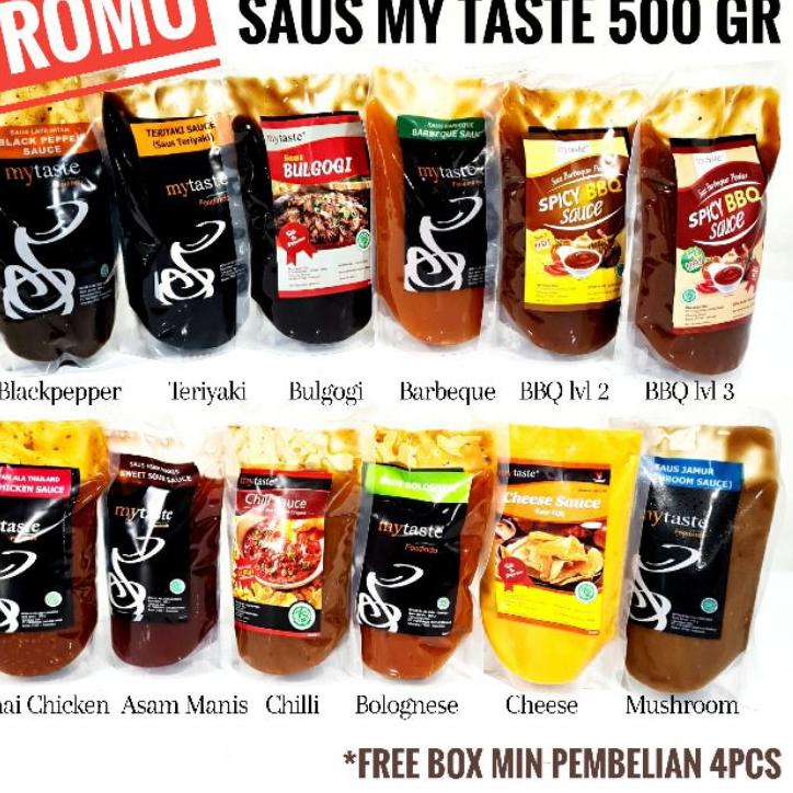 

Harga Miring Saus My Taste Blacpepper BBQ Teriyaki Cheese all varian