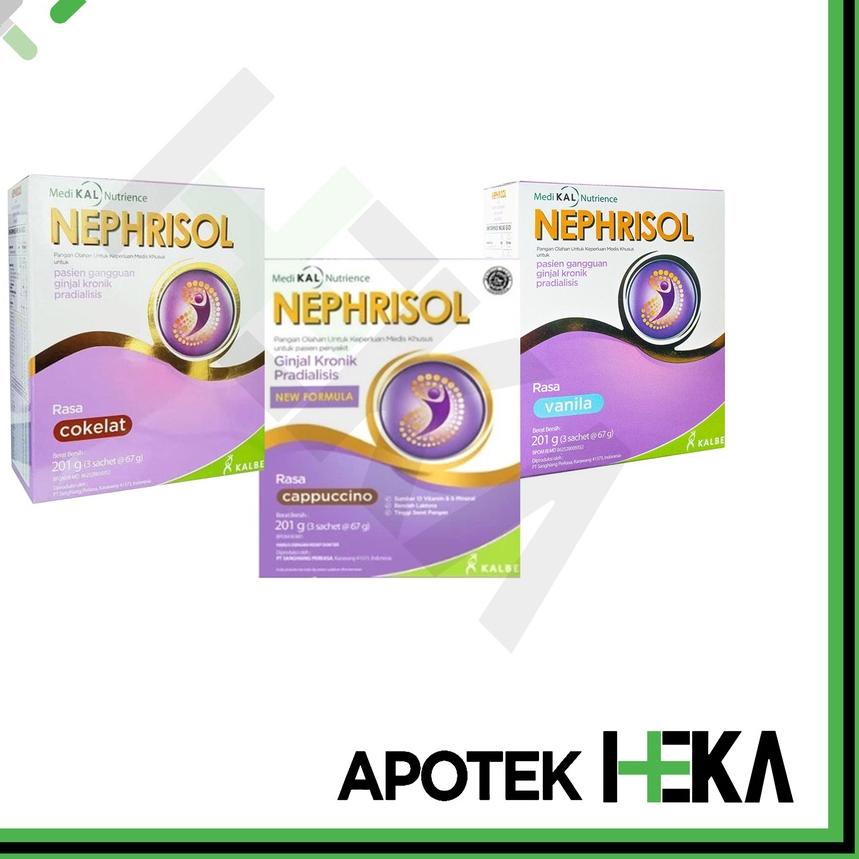 

♩ Nephrisol Vanila/Cappucino 201 gram - Pasien Ginjal Pradialisis ♚