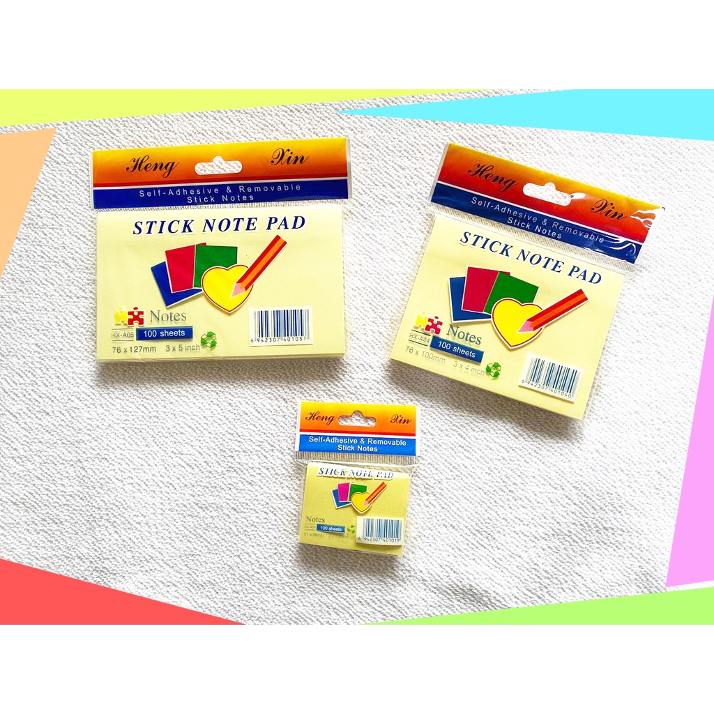 

Sticky Note Memo Pad Kotak