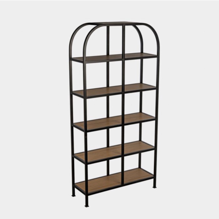 RAK INDUSTRIAL BESI KAYU JATI RAK INDUSTRIAL DESTAYA HOME