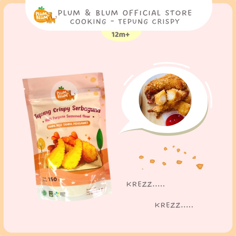 Plum &amp; Blum - Tepung Crispy Serbaguna / Tepung Bumbu Serbaguna -150 gr