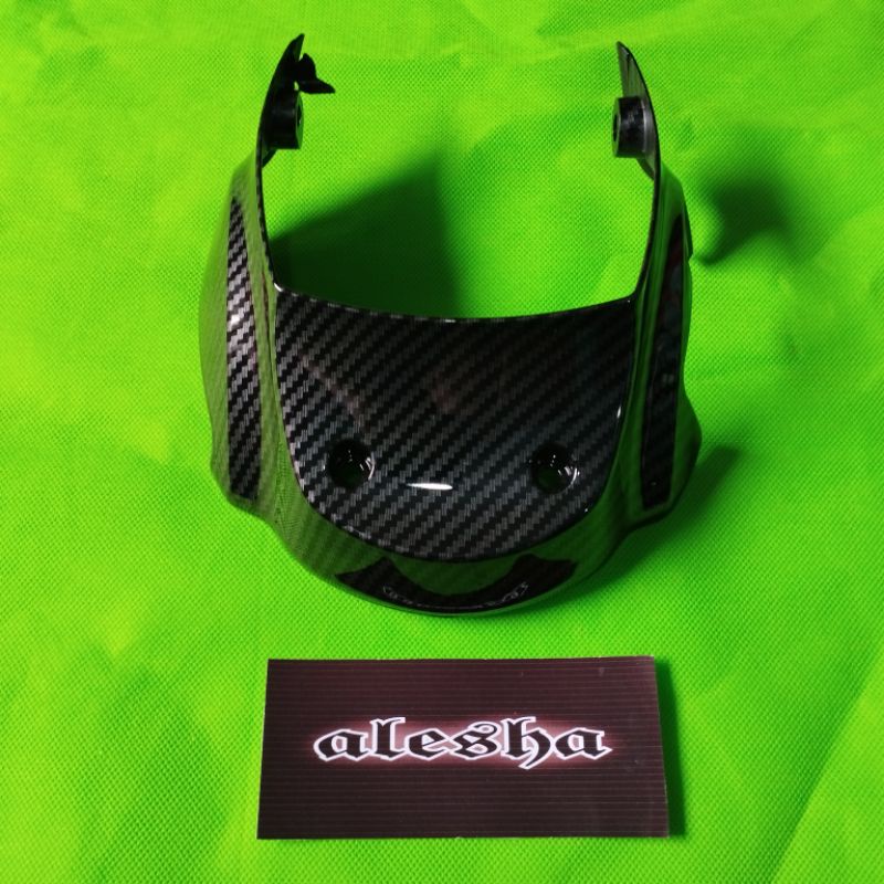 Cover Batok Depan Bagian Bawah Scoopy Prestige New 2020 2021 K2F Full Carbon - Karbon Celup - Karbon