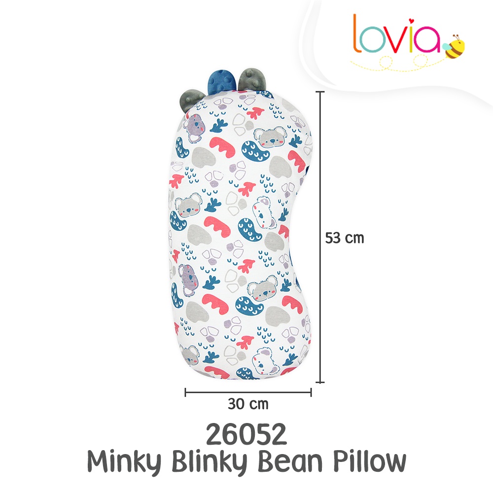 Kiddy Minky Blinky Bean Buddy Pillow / Bantal Bayi Multifungsi- 26052