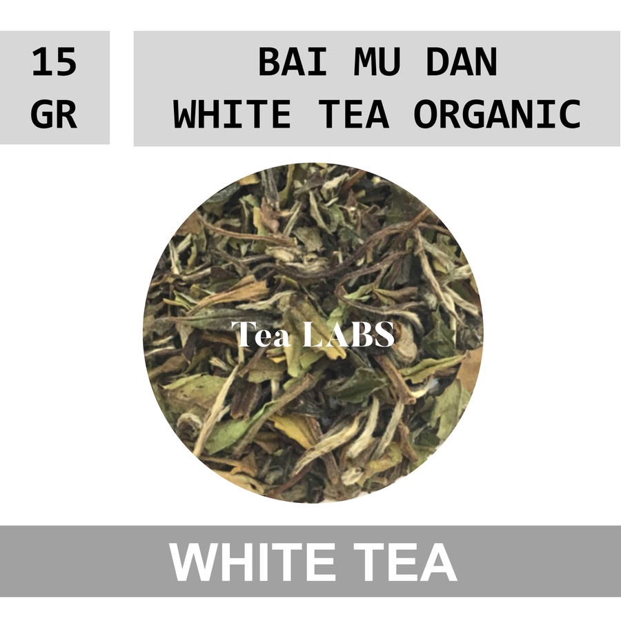 

Bai Mu Dan White Tea Premium / Teh Putih Organik / Standing Pouch