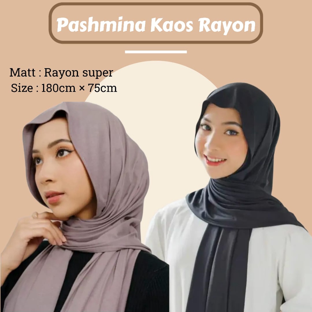 Pashmina Kaos Rayon/ Pashmina Kaos Turkey /Pashmina Kaos Meleyot