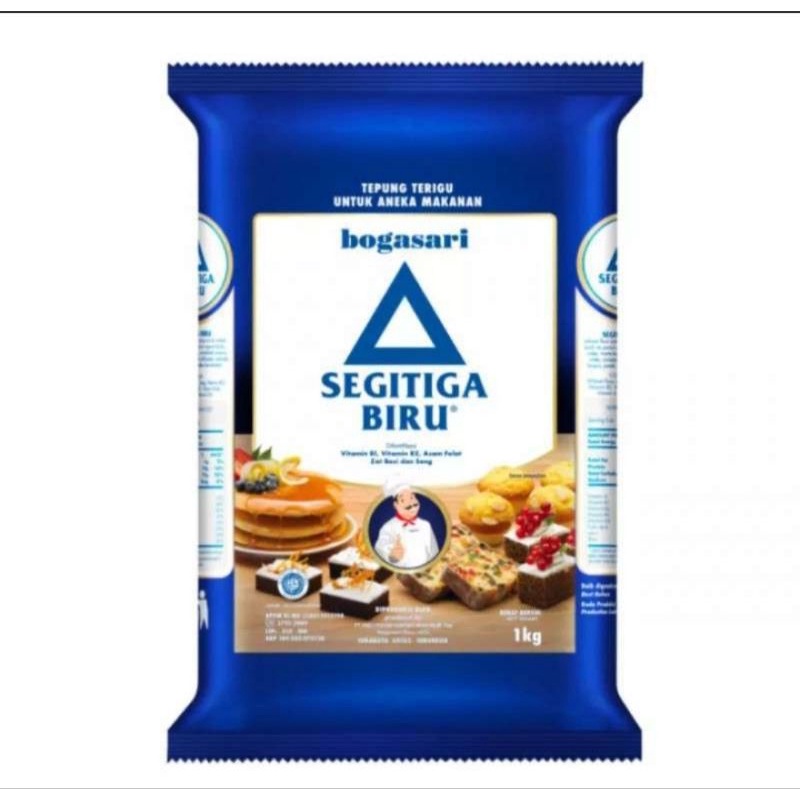 

TEPUNG TERIGU SEGITIGA BIRU PREMIUM 1 KG