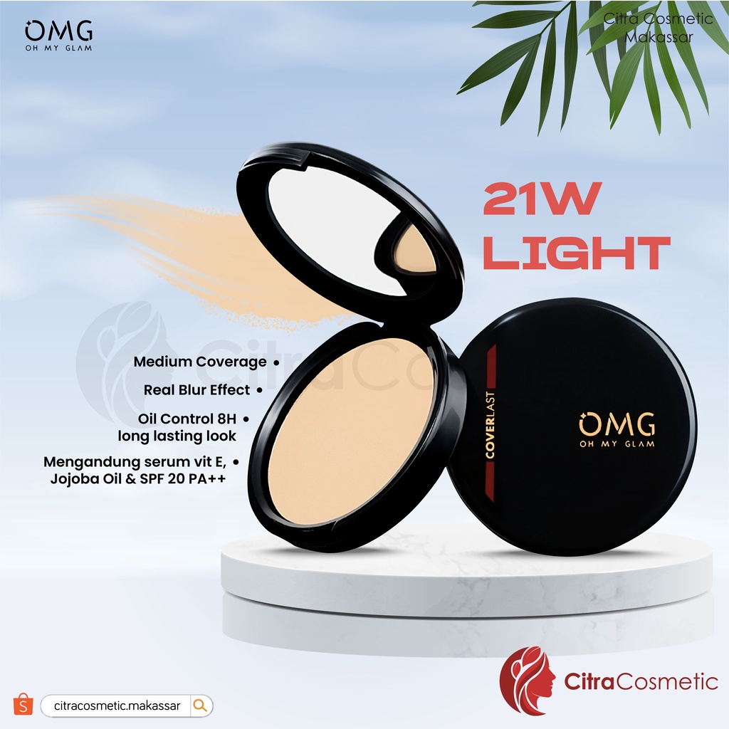 OMG Oh My Glam Coverlast Two Way Cake 12 Gr Series