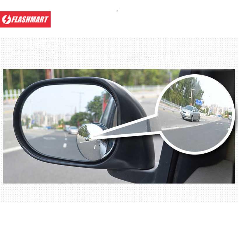 Flashmart RacingR Kaca Spion Cembung Wide Angle 2 PCS - XYJ0027