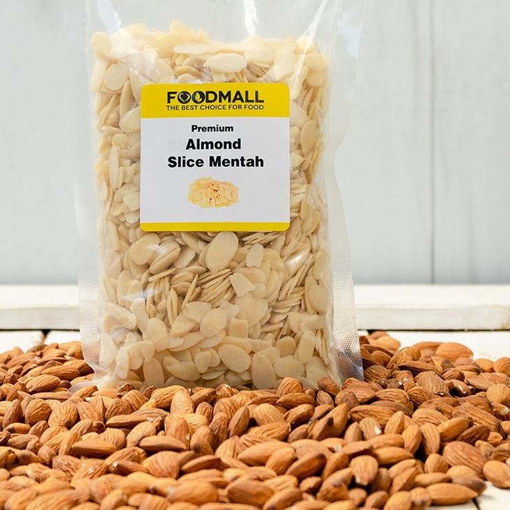 

♣ Almond Slice MENTAH 250 gram ⅎ