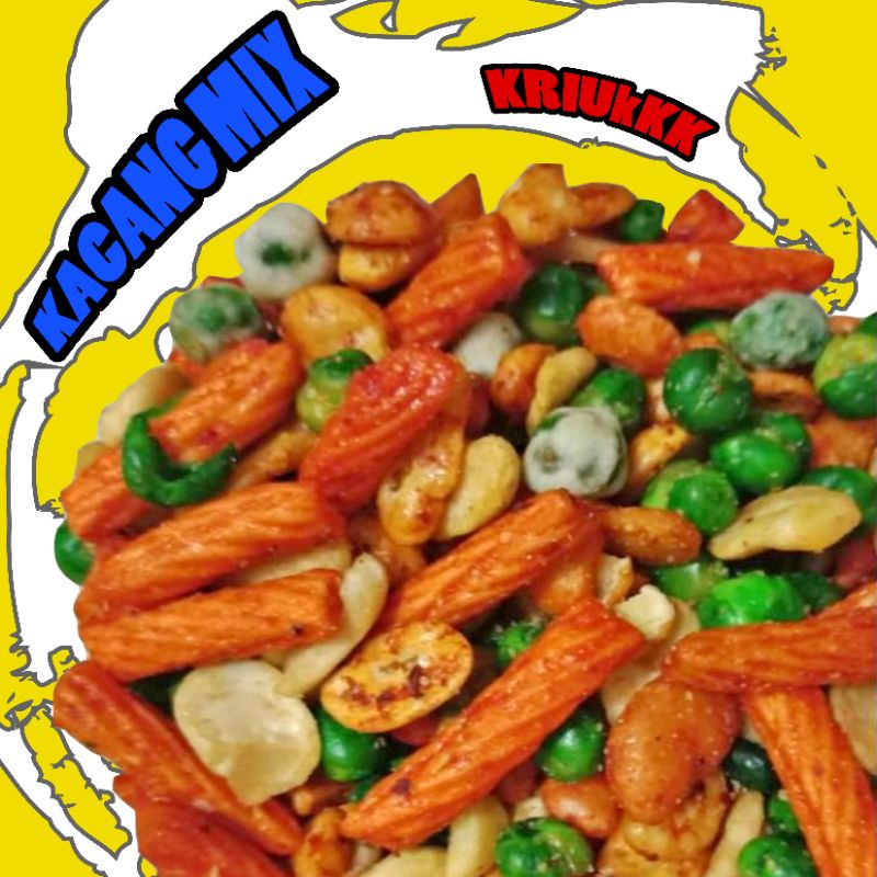 

Camilan Kacang Mix Kacang Campur Kacang Jaipong 1 kg - Al Food