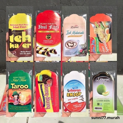 

ANGPAO / AMPLOP LEBARAN UNIK DAN LUCU 1 PACK ISI 40pcs