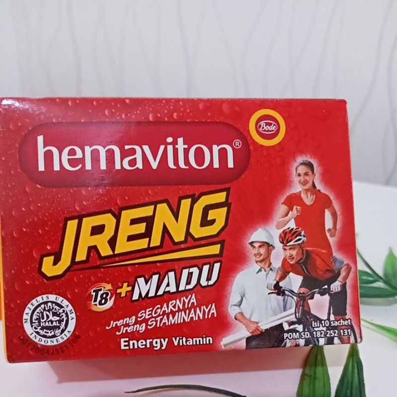 

Hemaviton JRENG 1pak isi 10 Sachet