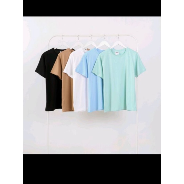 Kaos polos HnM Pria & Wanita