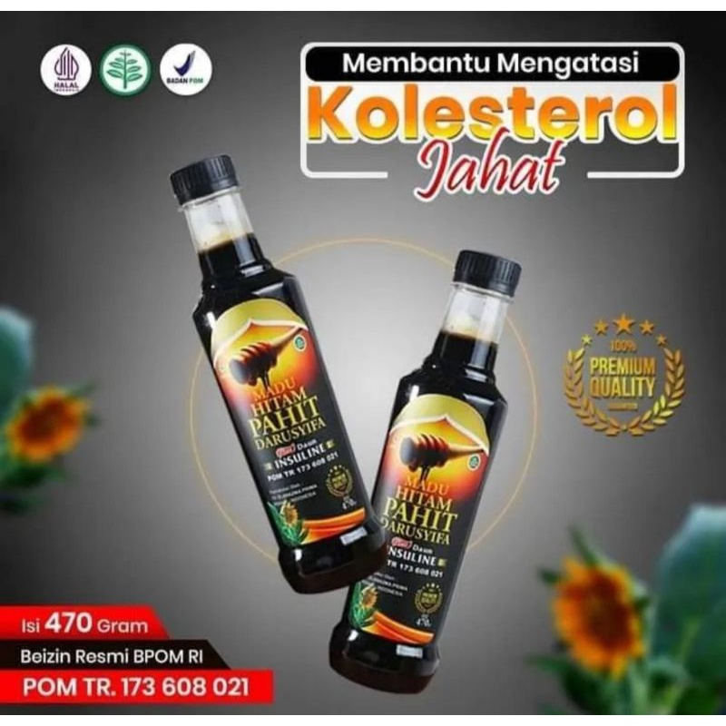 

470 GRAM MADU HITAM PAHIT - DARUSYIFA