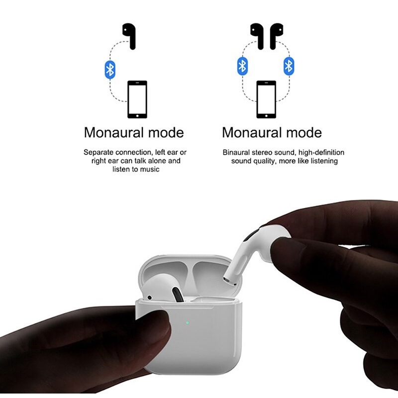 Earphone Pro5 TWS Airdods Nirkabel Bluetooth, Headphone Earbud InPods