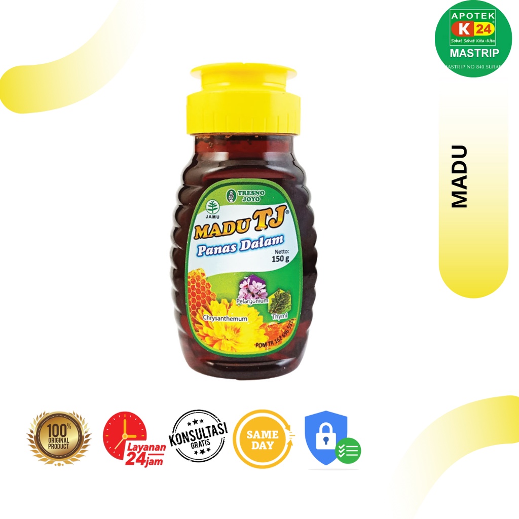 

Madu TJ Panas Dalam / Sariawan Tenggorokan Kering / 150g