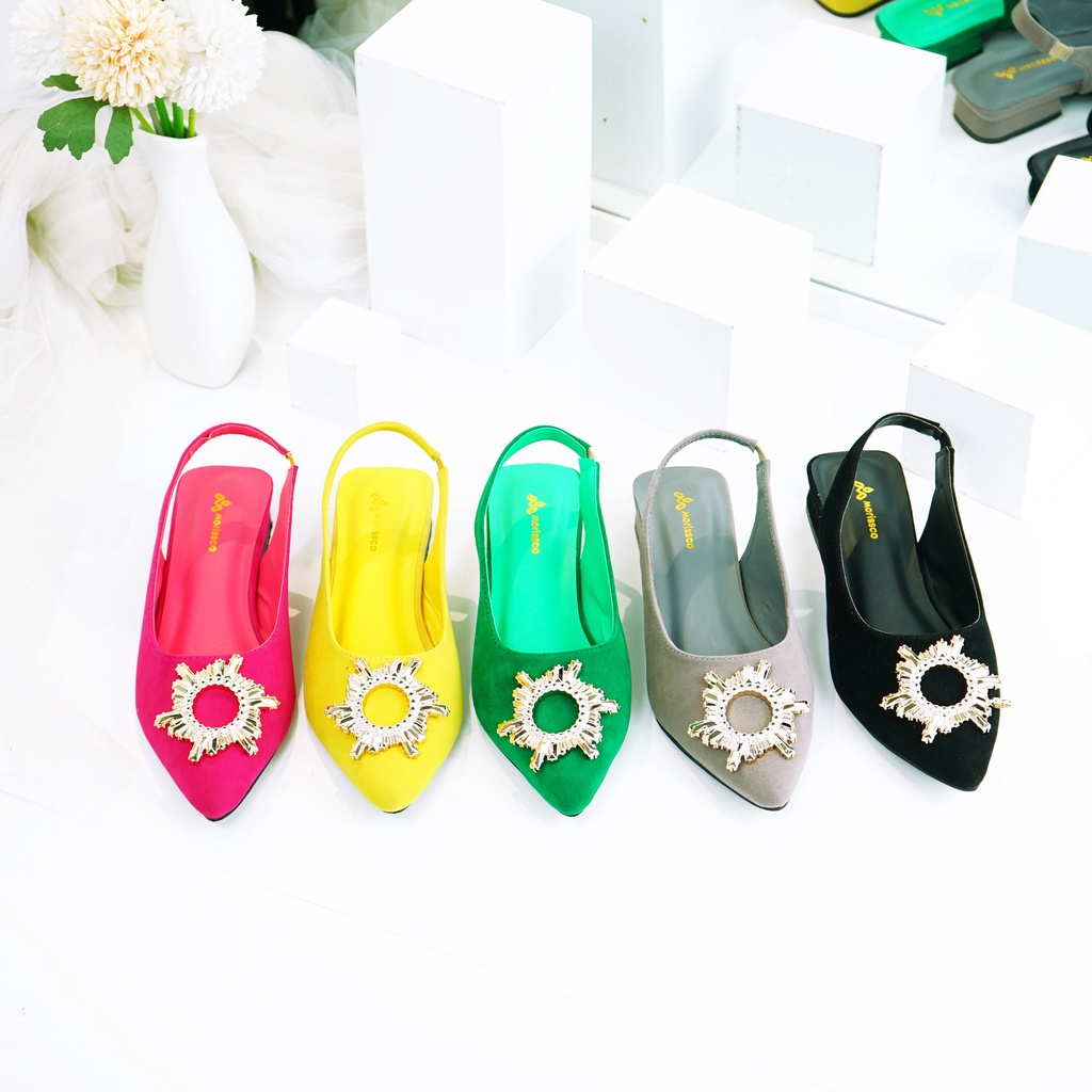 Sandal Wanita Heels Mules Nagita B-CK 07